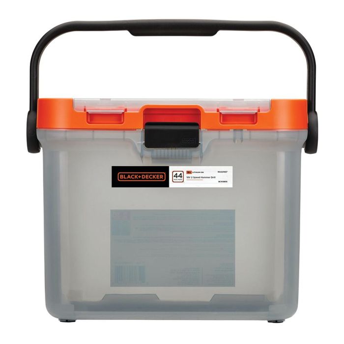 Black+Decker Brico Kit con Taladro Percutor 18V BCKSB05-QW, Incluye Batería, Cargador, 4 Herramientas Manuales y 40 Accesorios 2 Black+Decker Brico Kit con Taladro Percutor 18V BCKSB05-QW, Incluye Batería, Cargador, 4 Herramientas Manuales y 40 Accesorios 2