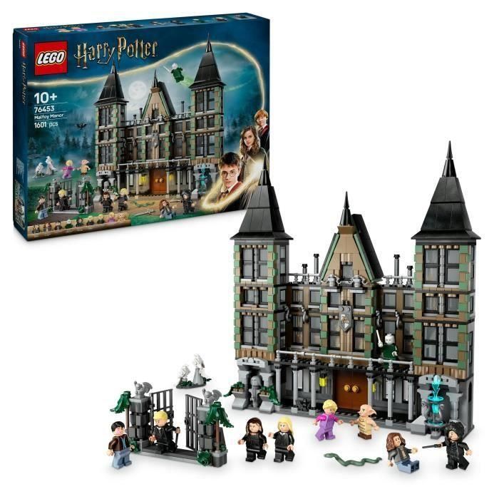 LEGO Harry Potter 76453 Malfoy Manor - Juego de construcción para coleccionistas LEGO Harry Potter 76453 Malfoy Manor - Juego de construcción para coleccionistas
