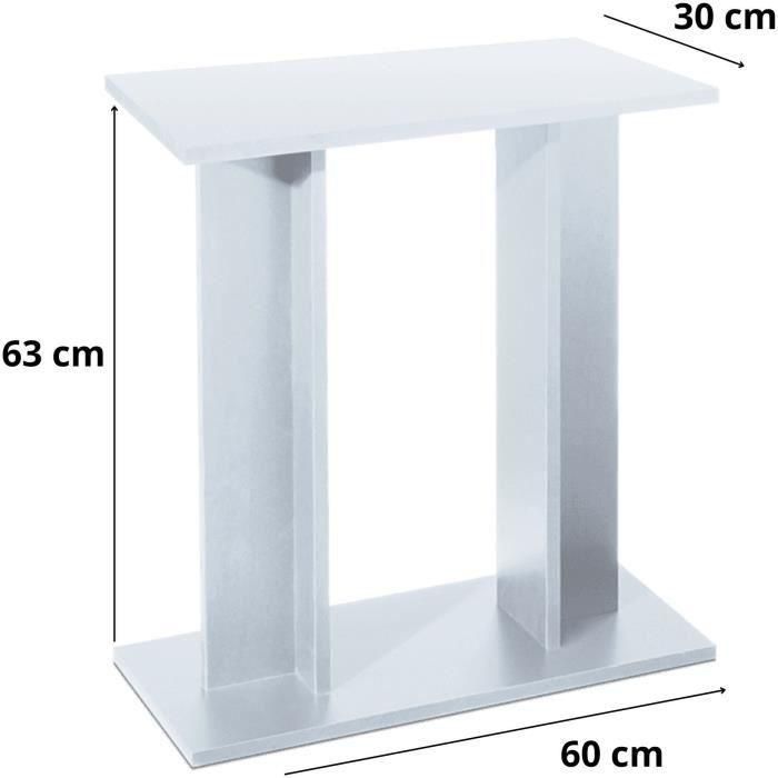 Mesa Aqua - Aqua - Mesa 60 - Blanca - Fácil montaje - Diseño moderno Mesa Aqua - Aqua - Mesa 60 - Blanca - Fácil montaje - Diseño moderno