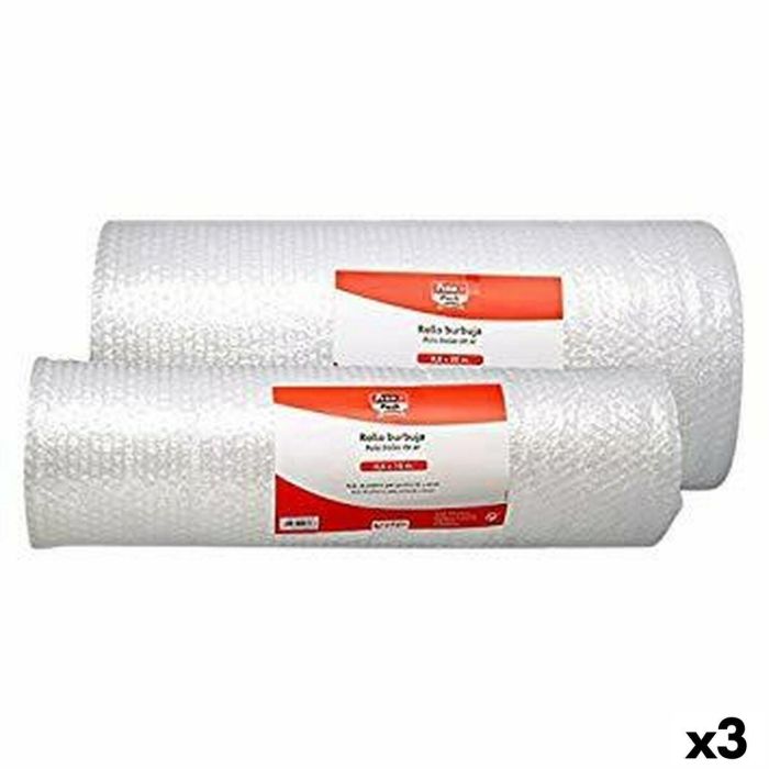 Papel de burbujas Fixo Transparente 0,6 x 5 m (3 Unidades) Papel de burbujas Fixo Transparente 0,6 x 5 m (3 Unidades)