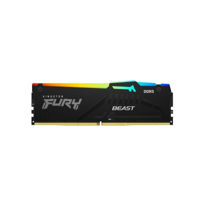 Memoria Kingston Fury Beast Rgb Ddr5 32Gb Kit2 5600Mhz Cl40