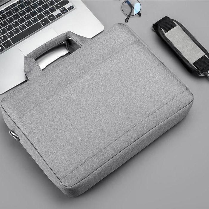 eSTUFF Bolsa Toploader Baltimore 14.1'' para Portátil y Oficina con Correa de Hombro Desmontable y Bolsillo Frontal 8