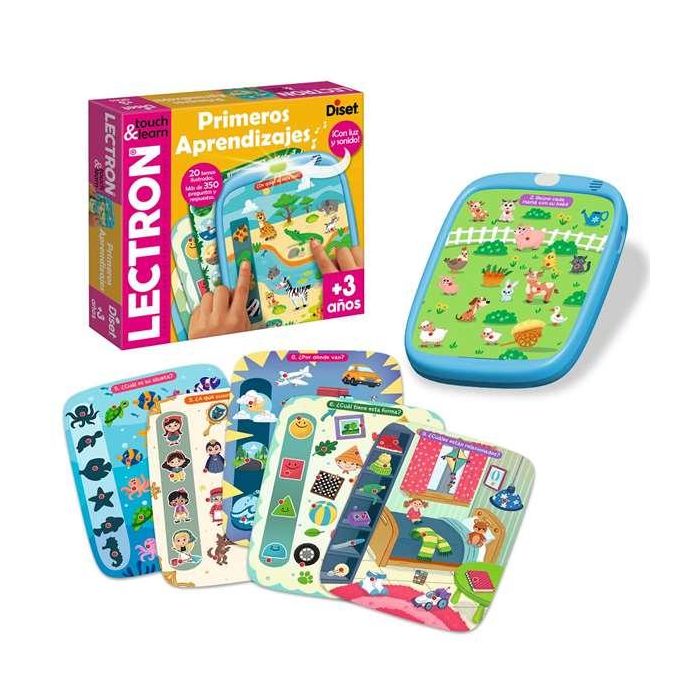 Diset Lectron Touch & Learn Primeros Aprendizajes con Luz y Sonidos para Niños a partir de 3 años 1