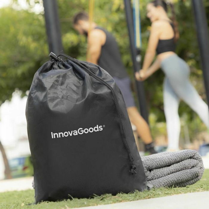 Pack Tabla de Flexiones Push-Up y Set de Bandas de Resistencia con Accesorios y Guía de Ejercicios InnovaGoods 32