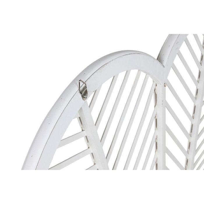 Cabecero de Cama Home ESPRIT Blanco Bambú Ratán 160 x 2,5 x 81 cm 2 Cabecero de Cama Home ESPRIT Blanco Bambú Ratán 160 x 2,5 x 81 cm 2