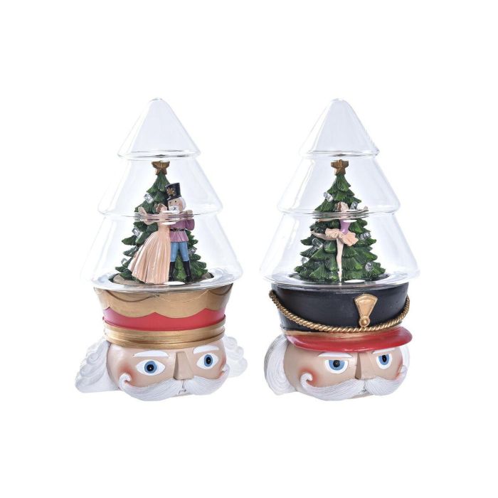 Decoracion Luminosa Navidad Fantasia DKD Home Decor Rojo Blanco 13.5 x 24 x 15 cm (2 Unidades) Decoracion Luminosa Navidad Fantasia DKD Home Decor Rojo Blanco 13.5 x 24 x 15 cm (2 Unidades)