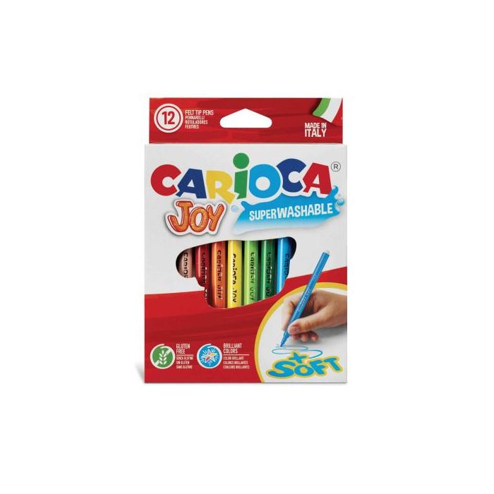 Rotulador Carioca Joy Caja De 12 Colores Surtidos