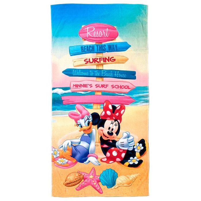 Disney Toalla Minnie Mouse 100% Algodón 70x140cm Oficial