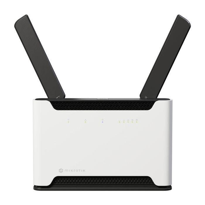 MikroTik Chateau LTE18 ax Router Wi-Fi 6 (802.11ax) Doble Banda, AP Doméstico, LTE18 Cat 18, 2.5G Ethernet, Quad-Core CPU, WPA3 1