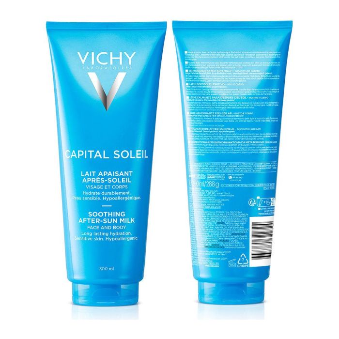 Vichy Soleil Apres Soleil Lait Leche Calmante Después del Sol 300ml 3