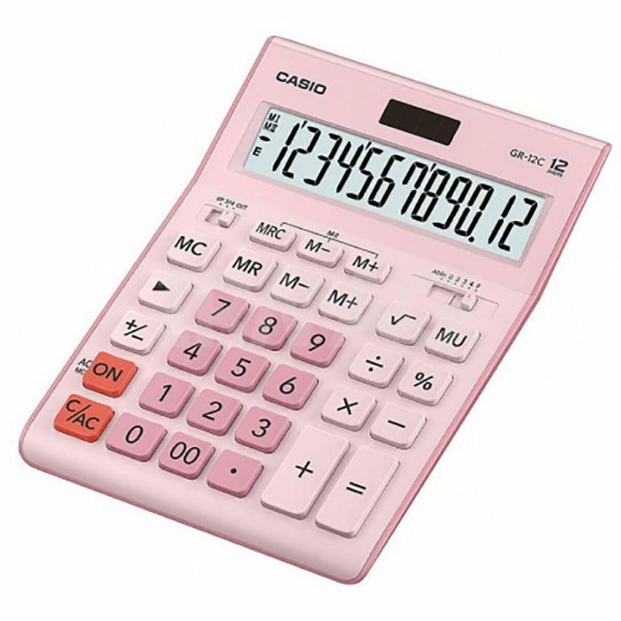 Calculadora Casio GR-12C Negro Plástico 2