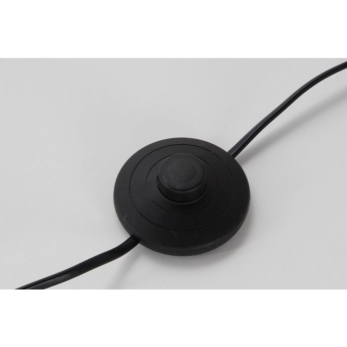 DKD Home Decor Lámpara de Pie Alpino Natural Gris 40 x 154 x 40 cm (2 Unidades) Lino E27 Pino 4