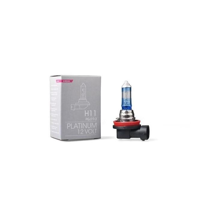 Lámpara Halógena M-Tech Platinum Pgj19-2 12 V-55 W H11 | 10 Unidades MTECZPT11 Lámpara Halógena M-Tech Platinum Pgj19-2 12 V-55 W H11 | 10 Unidades MTECZPT11