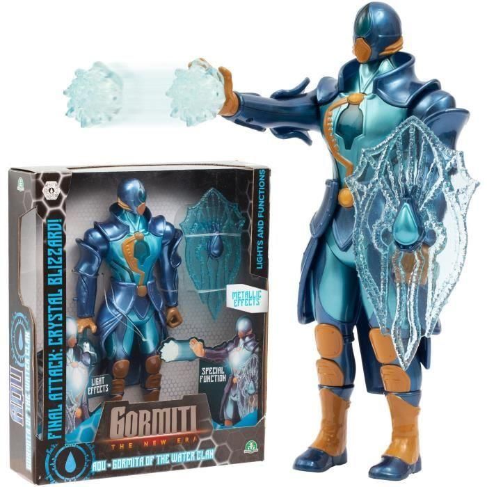 Figura articulada - GORMITI - Gormiti con ataque ligero de Agua - Aqu - 27 cm - a partir de 4 años - GRV071 3 Figura articulada - GORMITI - Gormiti con ataque ligero de Agua - Aqu - 27 cm - a partir de 4 años - GRV071 3
