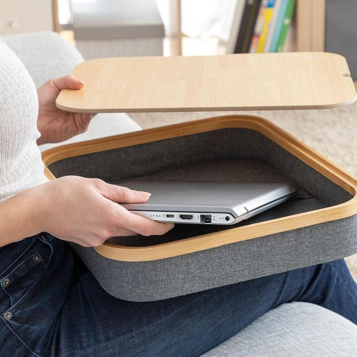 Escritorio Portátil con Bandeja de Almacenaje Larage InnovaGoods 13