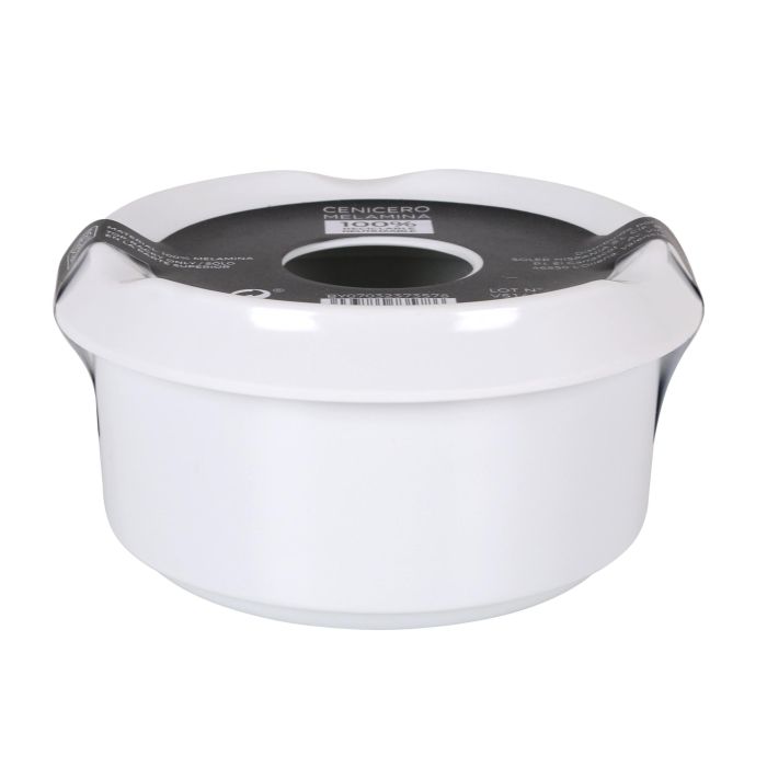 Cenicero Melamina Hostelero 11 cm Blanco Privilege (18 Unidades) 1 Cenicero Melamina Hostelero 11 cm Blanco Privilege (18 Unidades) 1