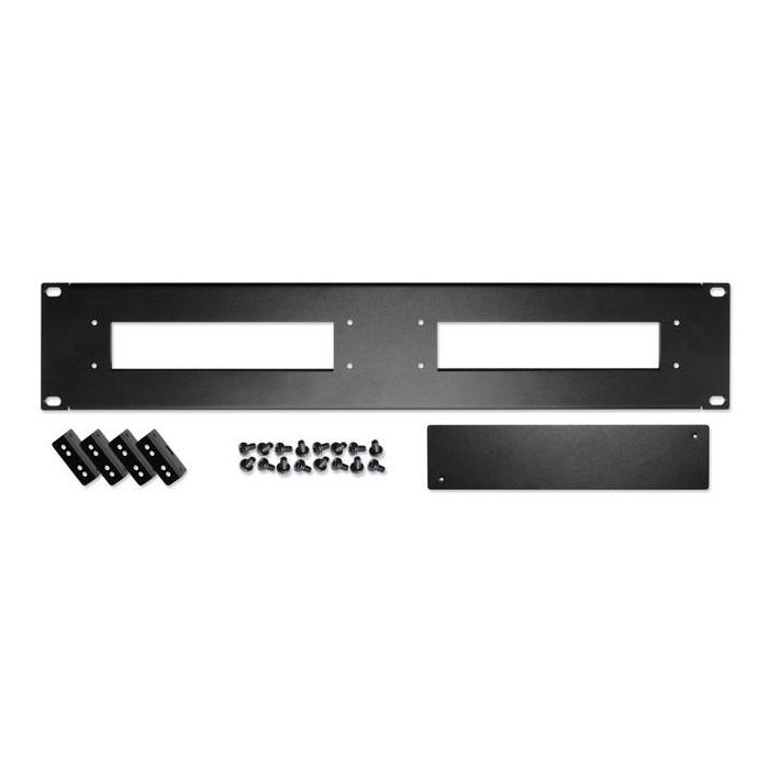 Shuttle PRM01 - Kit de montaje para rack, 2U, Negro - Incluye tornillos, 483mm ancho