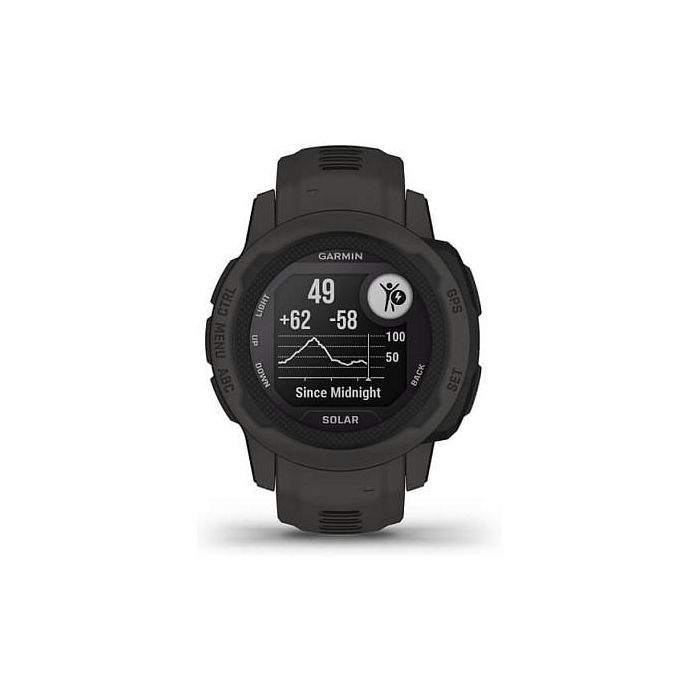 Garmin INSTINCT 2S SOLAR 40mm Reloj Inteligente Negro con GPS y Resistencia al Agua 100m 11