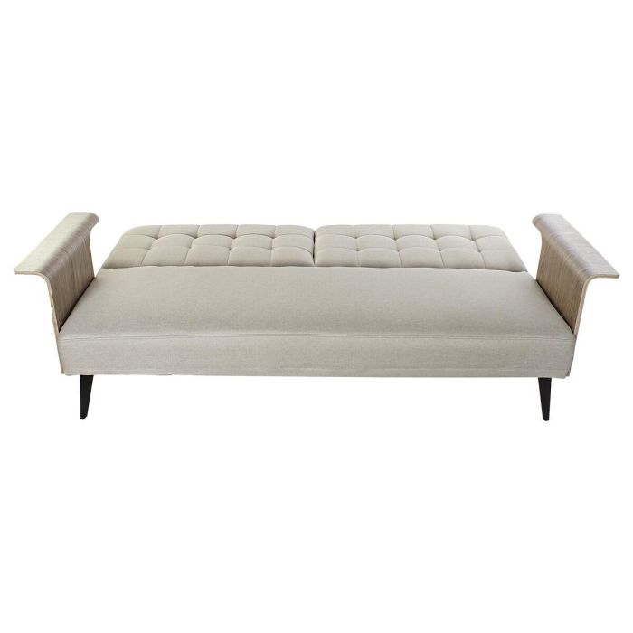 Sofa Cama Urban DKD Home Decor Beige Marron 87 x 81 x 203 cm 6