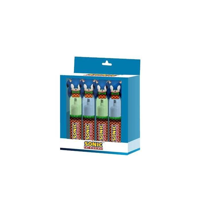 Karactermania Pack 4 Marcadores Sonic Mix Multicolor 3.5 x 16 x 19.5 cm Edad Mínima Recomendada: 3 Años 1 Karactermania Pack 4 Marcadores Sonic Mix Multicolor 3.5 x 16 x 19.5 cm Edad Mínima Recomendada: 3 Años 1
