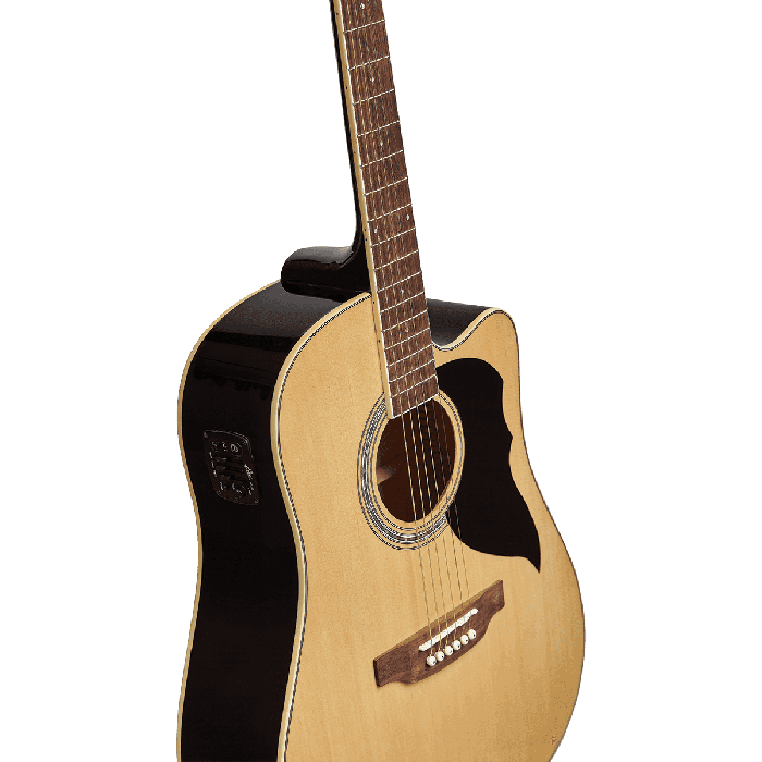 Guitarra Acústica Dreadnought Ranger 6 A/E Cutaway - Natural 4 Guitarra Acústica Dreadnought Ranger 6 A/E Cutaway - Natural 4