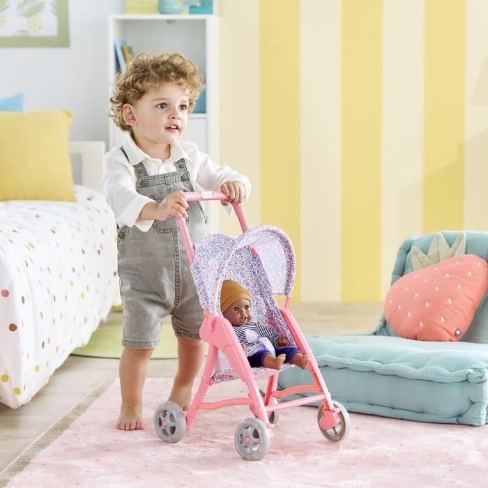 Accesorios para muñecas bebé - COROLLE - Cochecito Floral - para muñeca bebé de 30 cm - a partir de 18 meses 3 Accesorios para muñecas bebé - COROLLE - Cochecito Floral - para muñeca bebé de 30 cm - a partir de 18 meses 3