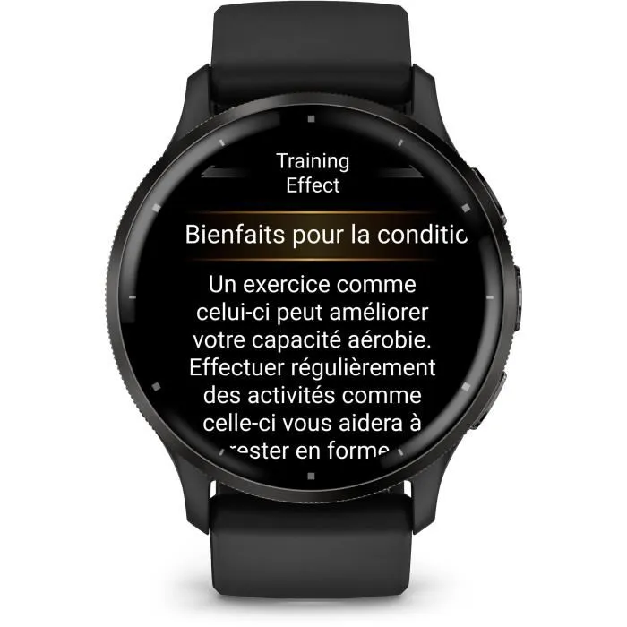 Garmin Venu 3 Reloj Inteligente 45mm Negro AMOLED Táctil GPS 1.4" Resistencia Agua 5 ATM 1