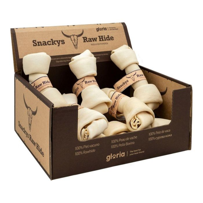Snack para Perros Gloria Snackys Rawhide 15-17 cm Nudo 10 Unidades 3 Snack para Perros Gloria Snackys Rawhide 15-17 cm Nudo 10 Unidades 3