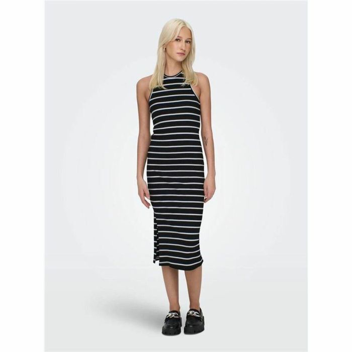 Vestido Only Onlbelfast Stripe Negro 1