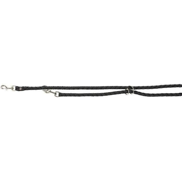 Trixie TRI4053032023390 Correa Ajustable para Perro, Modelo Cavo, Negra, 2 metros de Largo, 18 mm de Diámetro, Talla L-XL Trixie TRI4053032023390 Correa Ajustable para Perro, Modelo Cavo, Negra, 2 metros de Largo, 18 mm de Diámetro, Talla L-XL