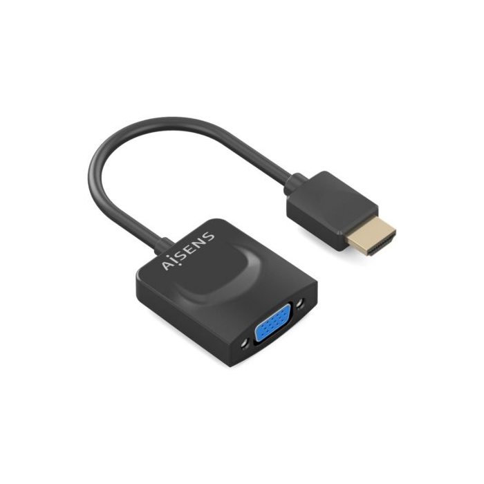 Conversor Aisens A122-0947/ HDMI Macho - SVGA Hembra/ 15cm/ Negro 0 Conversor Aisens A122-0947/ HDMI Macho - SVGA Hembra/ 15cm/ Negro 0