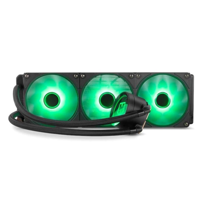 Nox NXHUMMERM360ARGB Sistema de Refrigeración Líquida M-360 ARGB, Triple Radiador 360mm, PWM, Silencioso, Negro - Compatible Intel/AMD 1 Nox NXHUMMERM360ARGB Sistema de Refrigeración Líquida M-360 ARGB, Triple Radiador 360mm, PWM, Silencioso, Negro - Compatible Intel/AMD 1