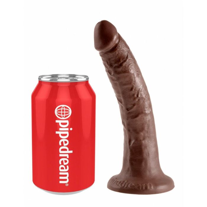 Dildo Pipedream King Cock Marrón 3 Dildo Pipedream King Cock Marrón 3