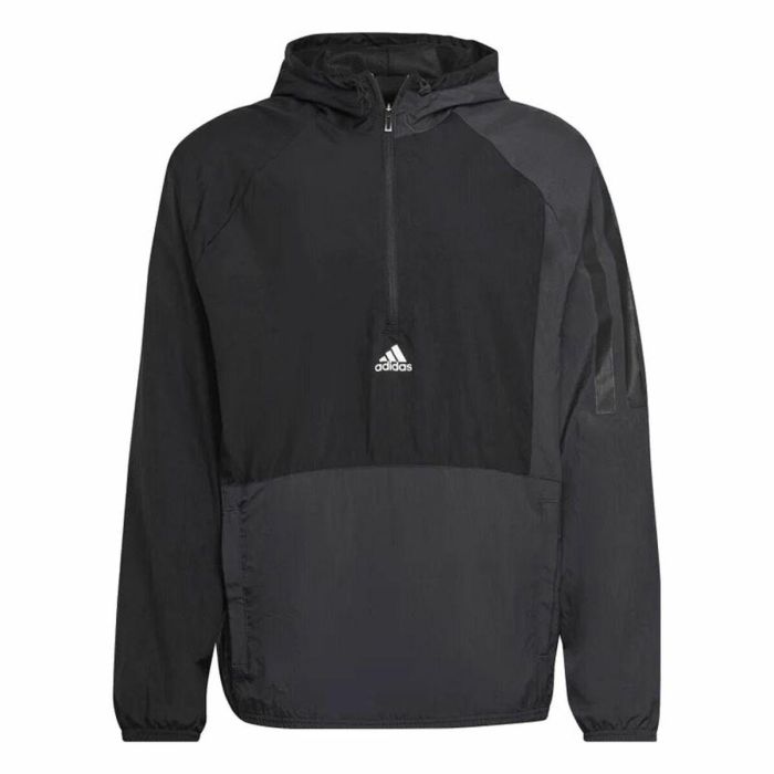 Chaqueta Deportiva para Hombre Adidas Colorblock Negro
