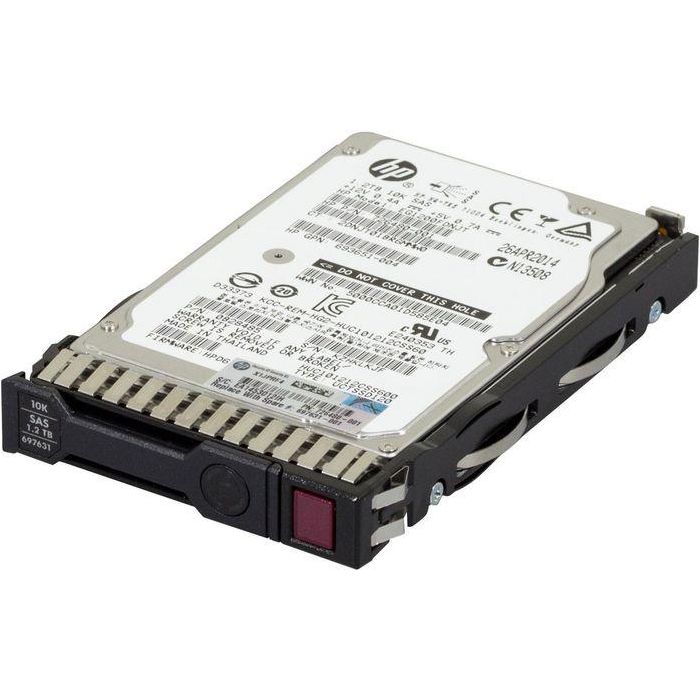 Hewlett Packard Enterprise 1.2TB hot-plug SAS hard disk drive - 10,000 RPM, 6Gb/sec transfer rate, 2.5-inch small form factor (SFF), Enterprise, SmartDrive Carrier (SC) Hewlett Packard Enterprise 1.2TB hot-plug SAS hard disk drive - 10,000 RPM, 6Gb/sec transfer rate, 2.5-inch small form factor (SFF), Enterprise, SmartDrive Carrier (SC)