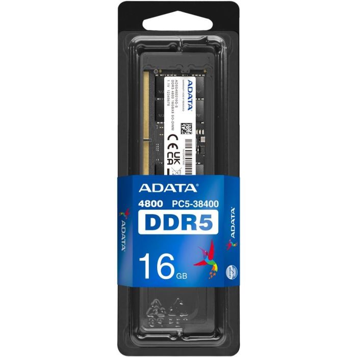 Adata AD5S480016G-S Memoria RAM DDR5 16GB SODIMM 4800MHz 1