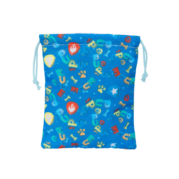 Bolsito de Merienda The Paw Patrol Pups rule Azul 1