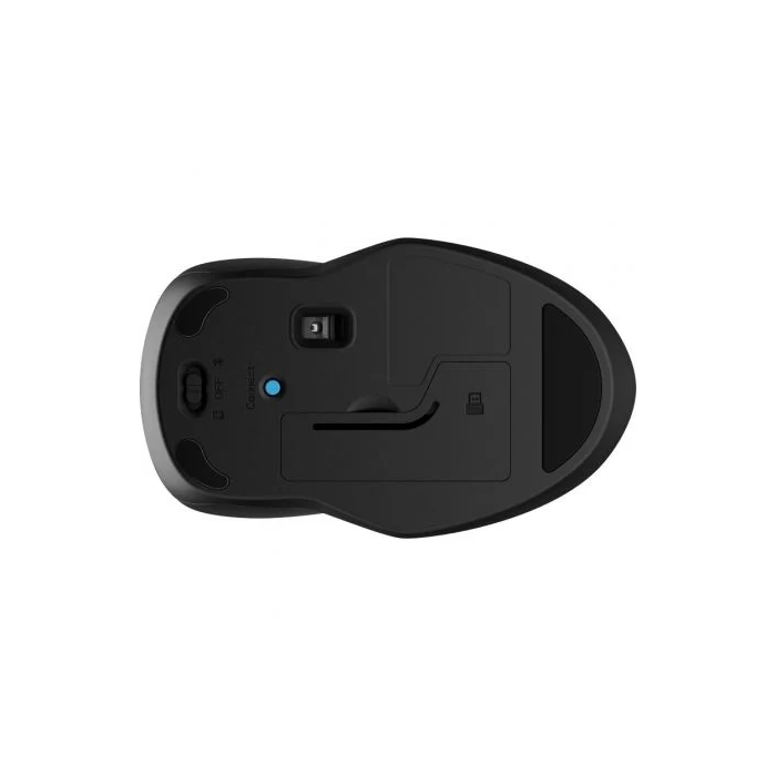 HP 255 Ratón Inalámbrico Dual. Diseño de Tamaño Completo y Ambidiestro. Ofrece Doble Conectividad para Productividad y Confort Diario. 4