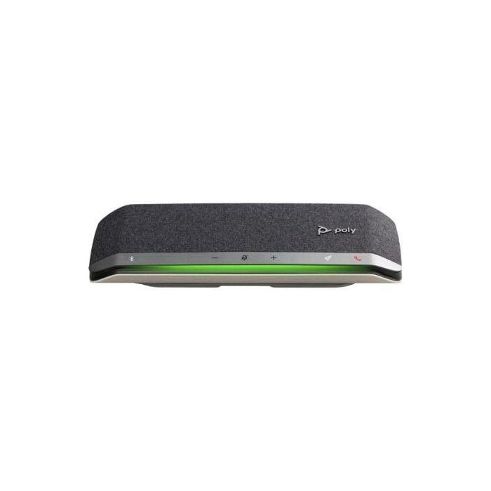 HP Poly Sync 40+M Microsoft Teams Certified Speakerphone USB/Bluetooth para Reuniones Flexibles con Audio Full-Duplex Portátil 1