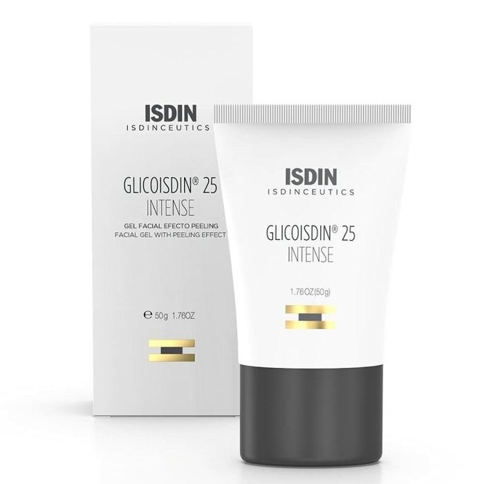 Isdin ISDINCEUTICS GLICOISDIN gel 25% Ácido Glicólico y Aloe Vera 50 ml - Tratamiento Facial Hidratante Antiarrugas Antimanchas para Piel Mixta Grasa