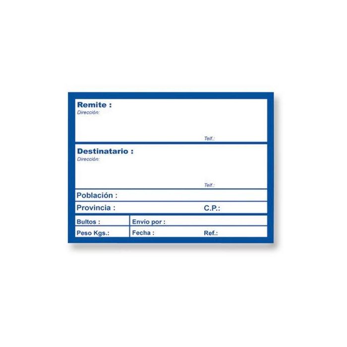 Etiquetas Envio Apli 82X109 Mm Rollo 200 Uds. Con Datos (00324)