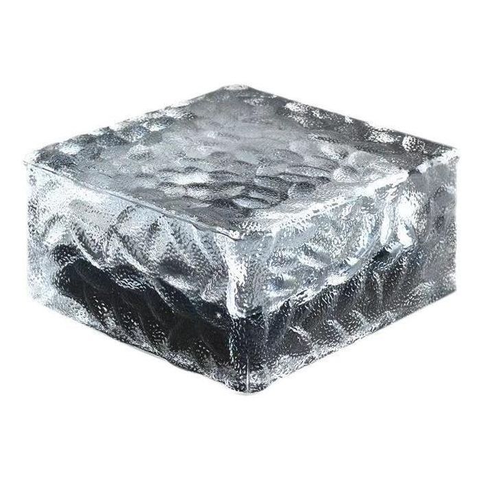Cubo de hielo solar GALIX G4475 - 4 LED - Al. 10 cm 1 Cubo de hielo solar GALIX G4475 - 4 LED - Al. 10 cm 1