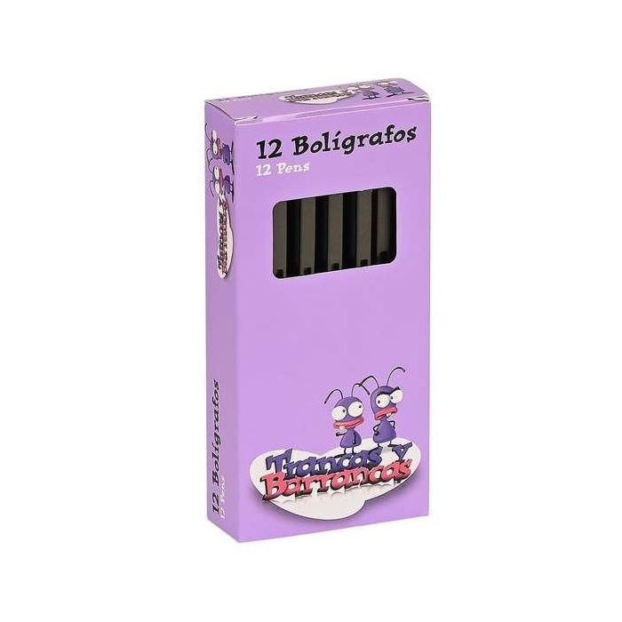 Caja 12 boligrafos el hormiguero teen 6,5x13,7x2,5cm Caja 12 boligrafos el hormiguero teen 6,5x13,7x2,5cm