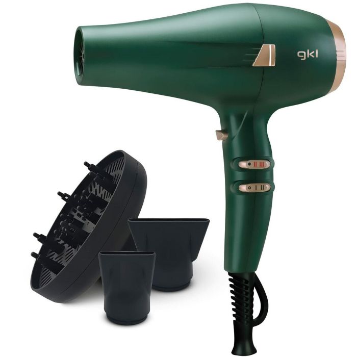 Grunkel Hairdryer 2100W Golden Green Natureflow