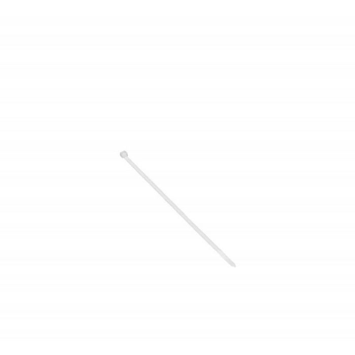 ORNO Bridas para Cableado 2.5 mm x 150 mm, Blanco, 100 Piezas - Referencia 100pzs.BLANCO