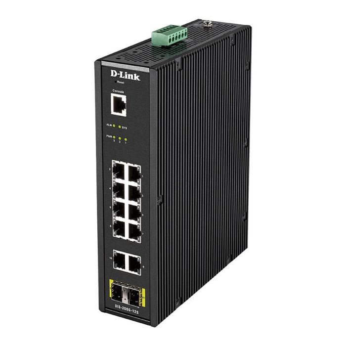 D - link Switch Industrial Gestionado Gigabit Ethernet 12 Puertos 1 D - link Switch Industrial Gestionado Gigabit Ethernet 12 Puertos 1