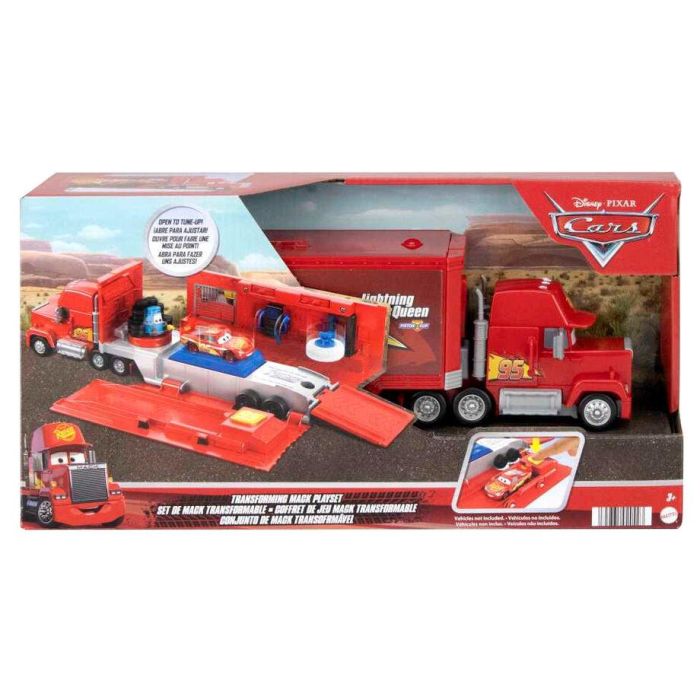 Mattel Camión Cars Mack Transformable con Pista para Coches de Juguete, Edad Mínima 3 Años 1 Mattel Camión Cars Mack Transformable con Pista para Coches de Juguete, Edad Mínima 3 Años 1