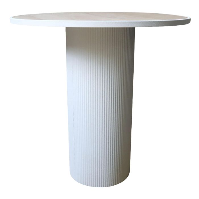 Mesita Auxiliar Moderno DKD Home Decor Natural Beige 75 x 75.5 x 75 cm Mesita Auxiliar Moderno DKD Home Decor Natural Beige 75 x 75.5 x 75 cm