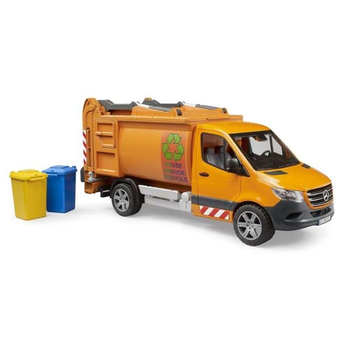 Mb Sprinter Furgón De Basura 02682 Bruder 6 Mb Sprinter Furgón De Basura 02682 Bruder 6