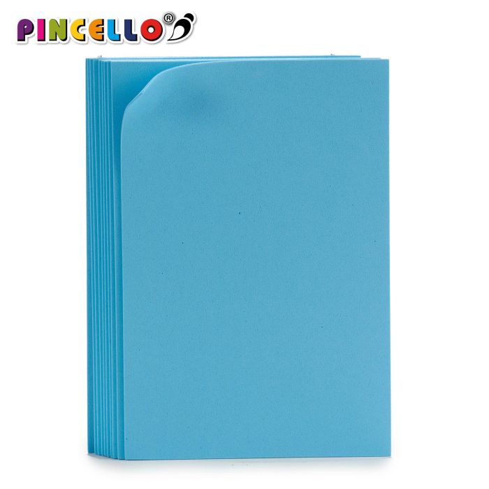 10 Láminas Goma Eva Azul 20x30 cm - Pincello (24 Unidades) 2 10 Láminas Goma Eva Azul 20x30 cm - Pincello (24 Unidades) 2